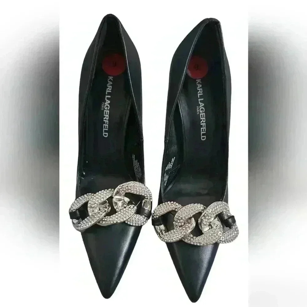 Karl Lagerfeld Paris Calise Pointed Toe Pump